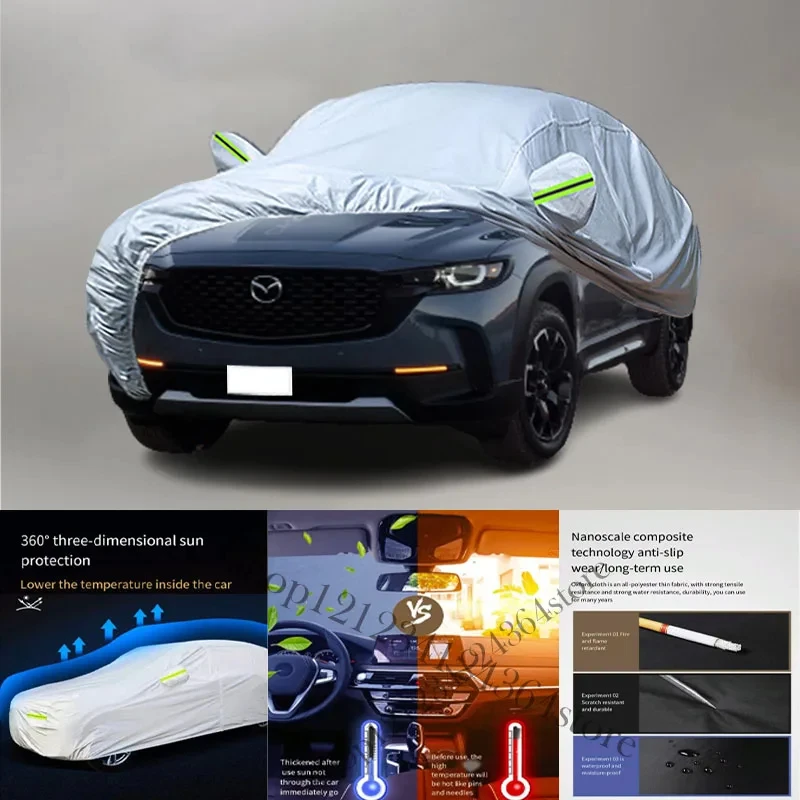 

For Mazda-CX-50 Auto Anti snow Anti dust Anti-uv Anti peeling paint And Anti Rainwater 210t Car cover protection