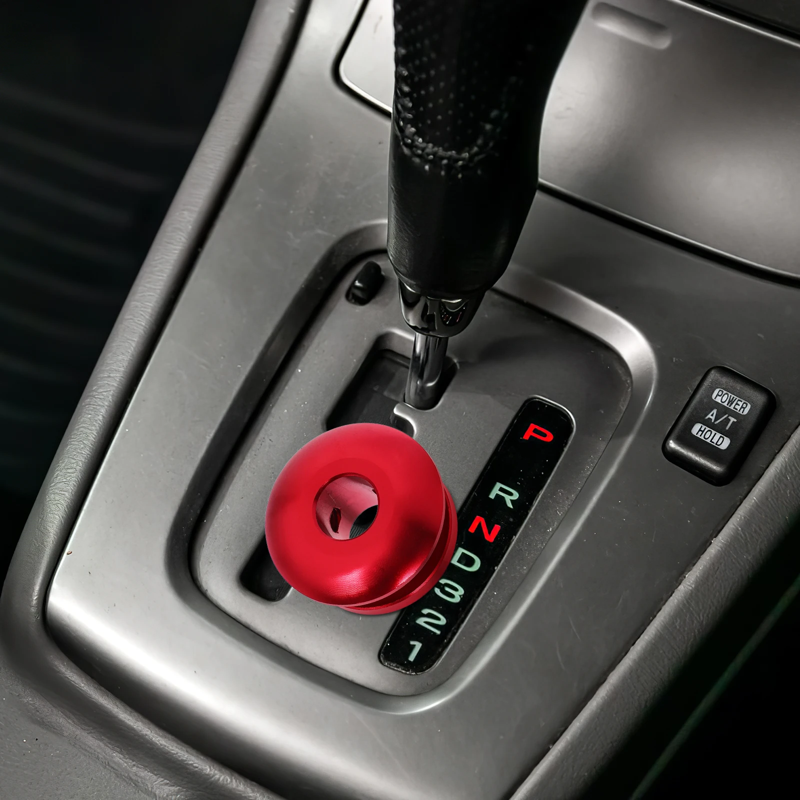 

Universal Boot Collar Aluminum Alloy Car Interior Accessories Durable Easy Installation Shift Knob Adapter Boot for Various