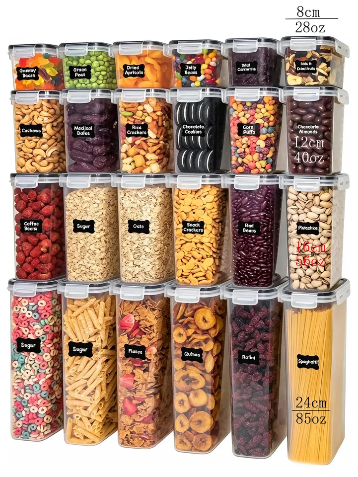 Airtight BPA Free Food Storage Container Set