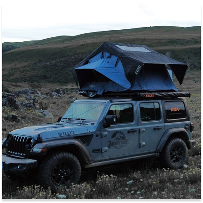 

Wholesale OEM Soft Coverless Rooftop Tent For 3 Sizes Design Camping Outdoor Adventure Rooftop Tent