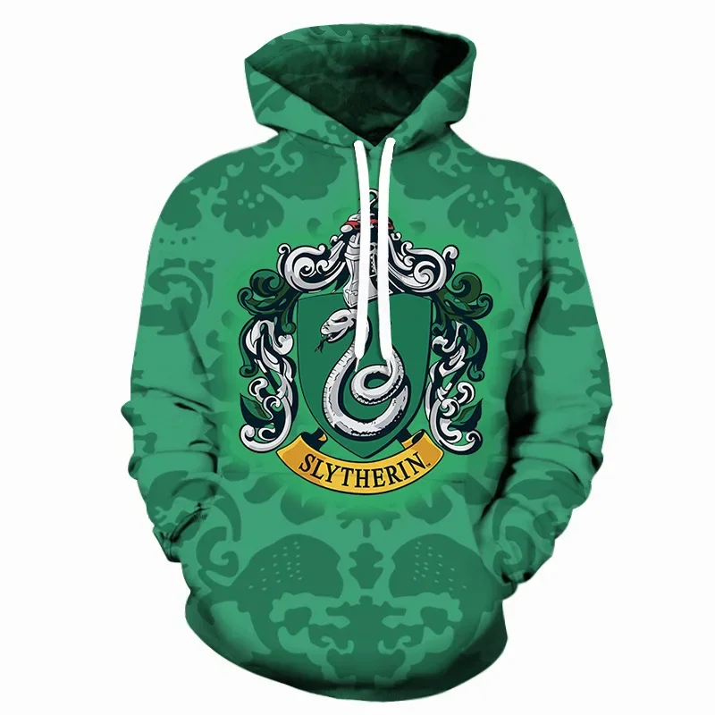 Harryy Potter Cosplay Costumes Sweatshirts Gryffindor Slytherin Ron Novelty Accessories Hufflepuff Ravenclaw Malfoy Sweatshirts