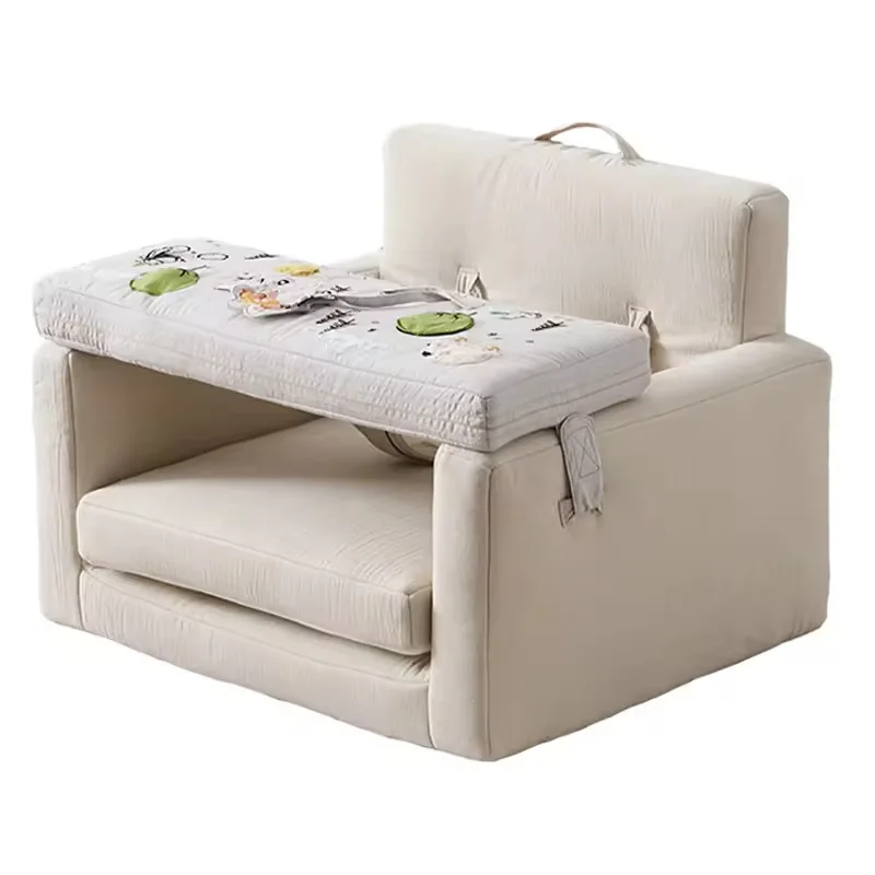 

Customized anti-drop baby floor learning seat, toddler activity feeding, living room support chair, children's soft sofa