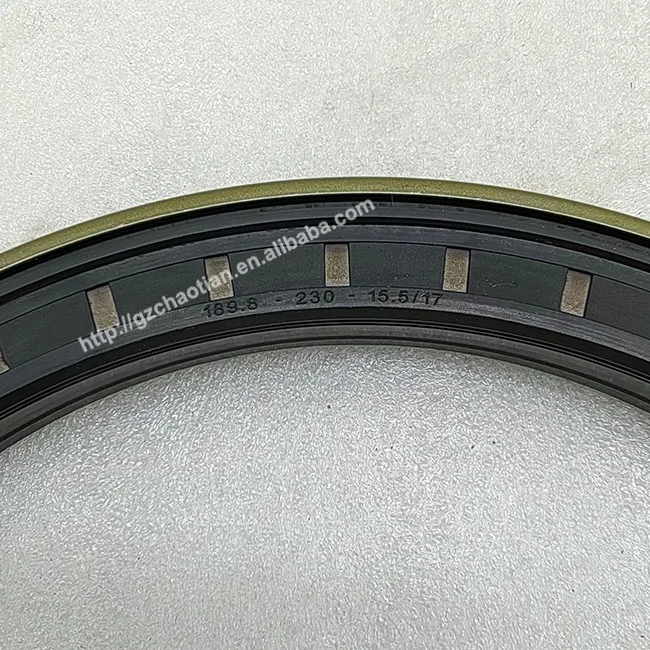 Cincin 2692430 269-2430 M318C M318CMH M318DMH M322C M322D Bagian Ekskavator Roda Segel Poros Ukuran 189.8*230*15.5/17Mm