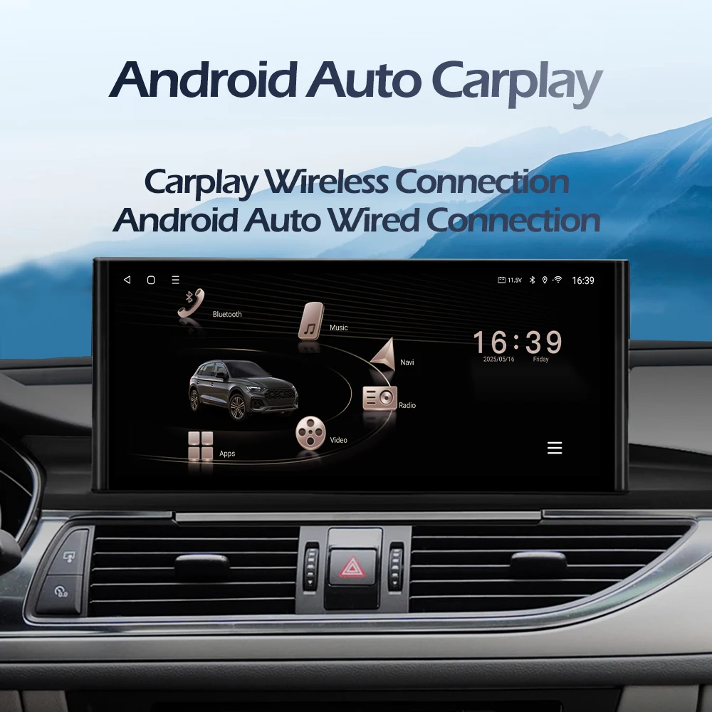 For Audi A3 2013-2020 2K ultra thin Screen 4G WIFI DSP Android 15 Car Radio Car Multimedia Video Player Stereo GPS Navigation