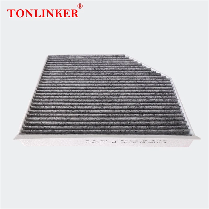 TONLINKER Cabin Filter 8K0819439A For Audi Q5 8R 2008 2009 2010 2011 2012 2013 2014 2015 2016 2017 SQ5 Car Accessories All Model