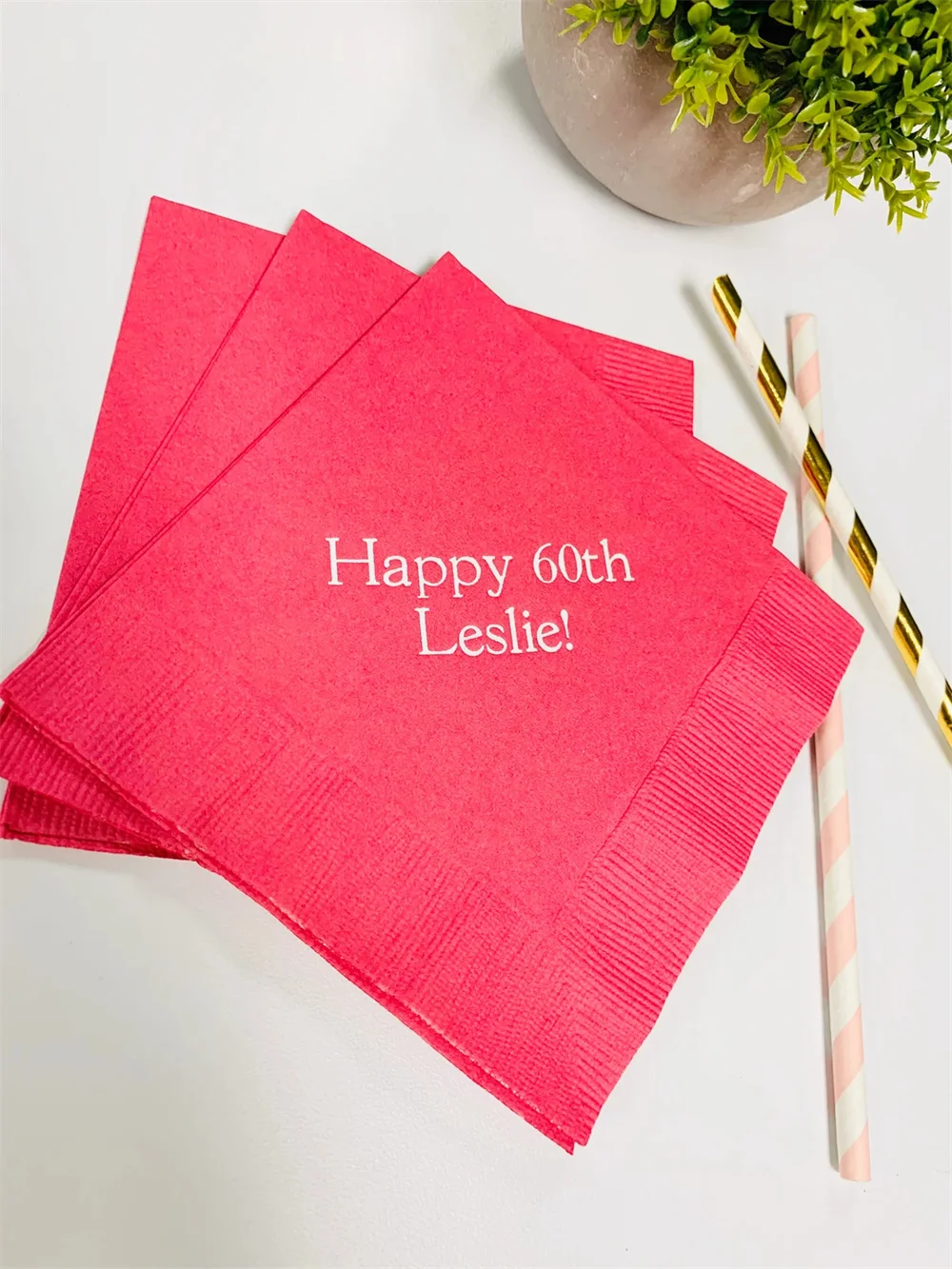 

50PCS Personalized Wedding Napkins So We Met At A Bar Custom Monogram Rehearsal Dinner Beverage Cocktail Luncheon Dinner Guest T