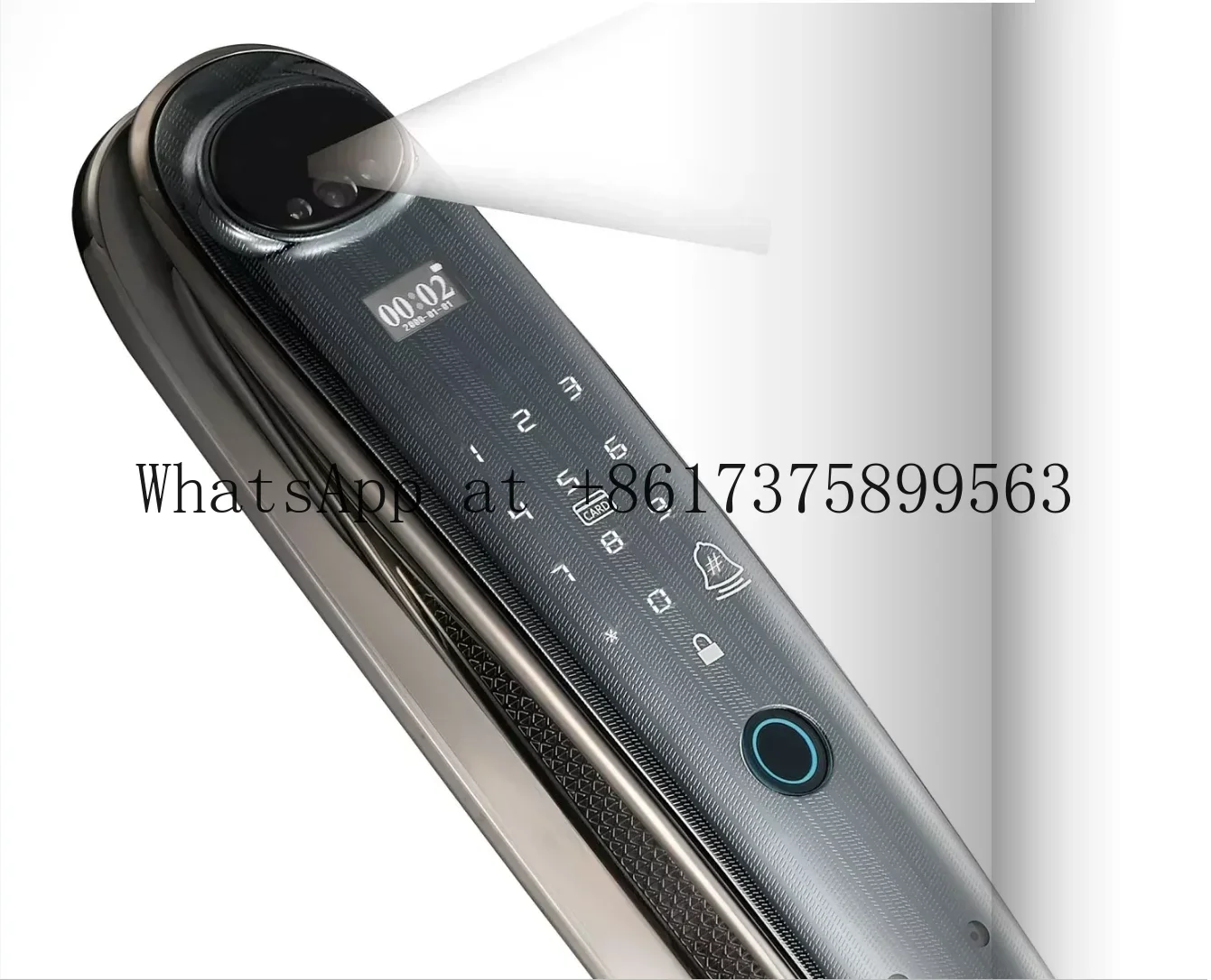 Entry System Fingerprint Password Face Scan Automatic Unlock With WiFi App 2022 Xhome Video Intercom Smart  Security