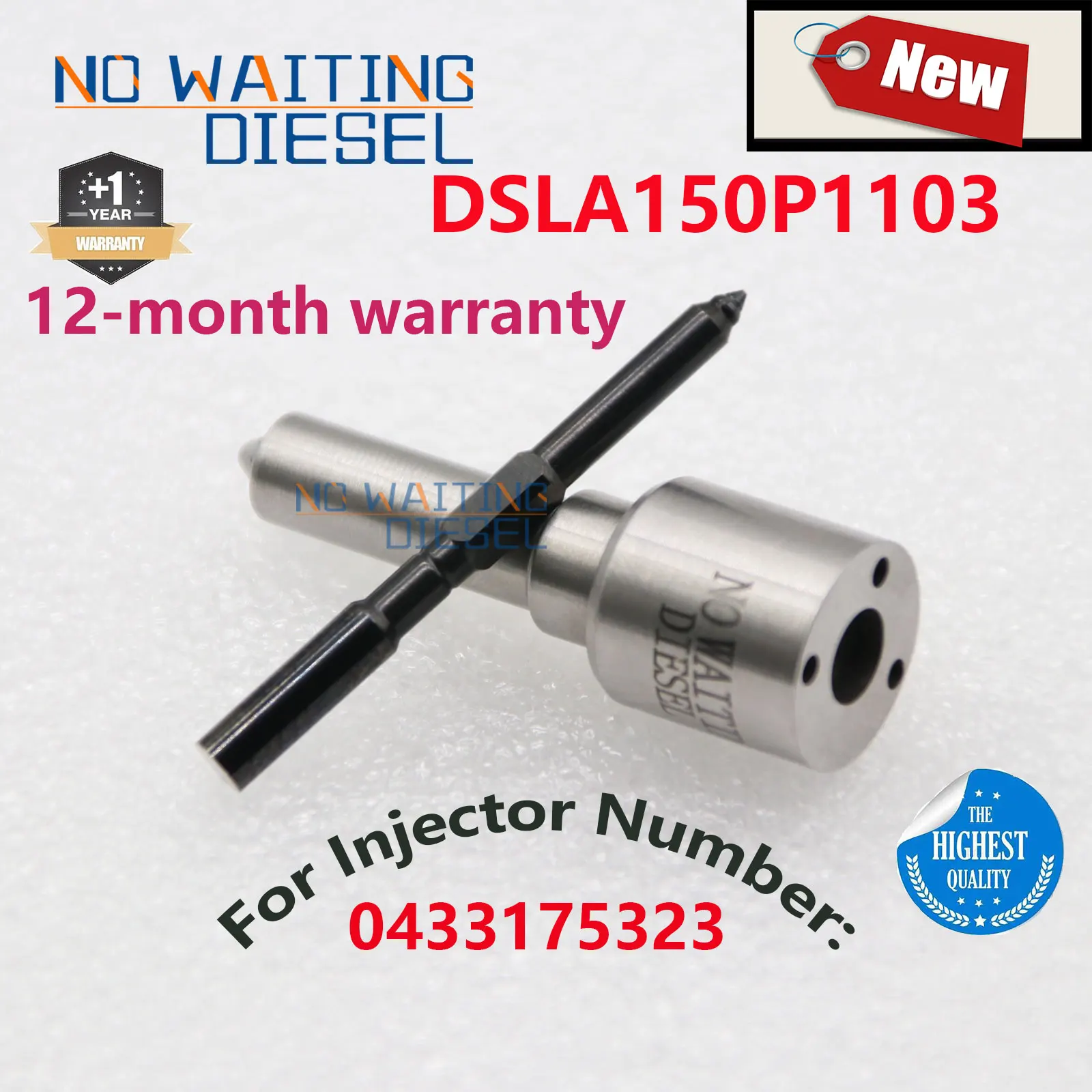 DSLA150P1103 Форсунка топливного блока 0433175323 Обменный инжектор Common Rail DSLA 150P 1103 для инжектора Bosch DSLA150P1103 Форсунка топливного блока 0433175323 Обменный инжектор Common Rail DSLA 150P 1103 для инжектора Bosch