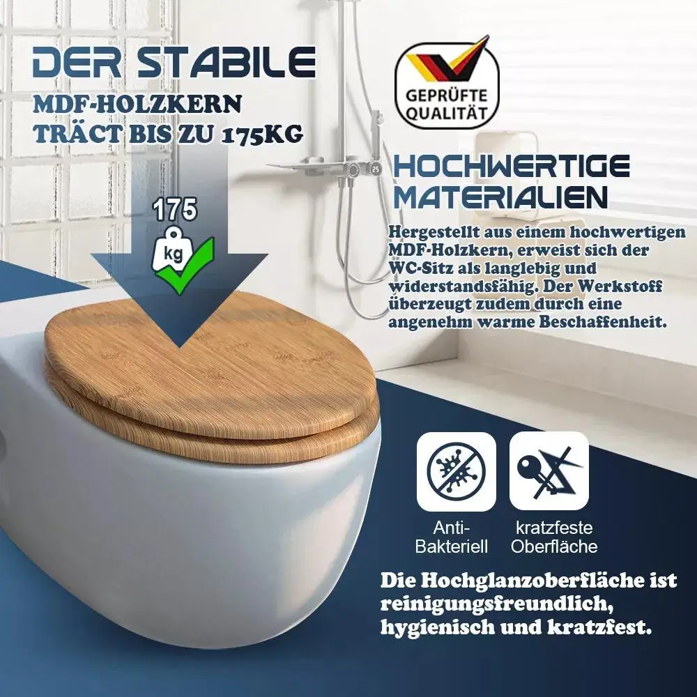 SAINOS wc sitz mit absenkautomatik Toilettendeckel mit Cierre Suave, Toilettensitz mit. Toilettensitzeislav Badezimmerteile