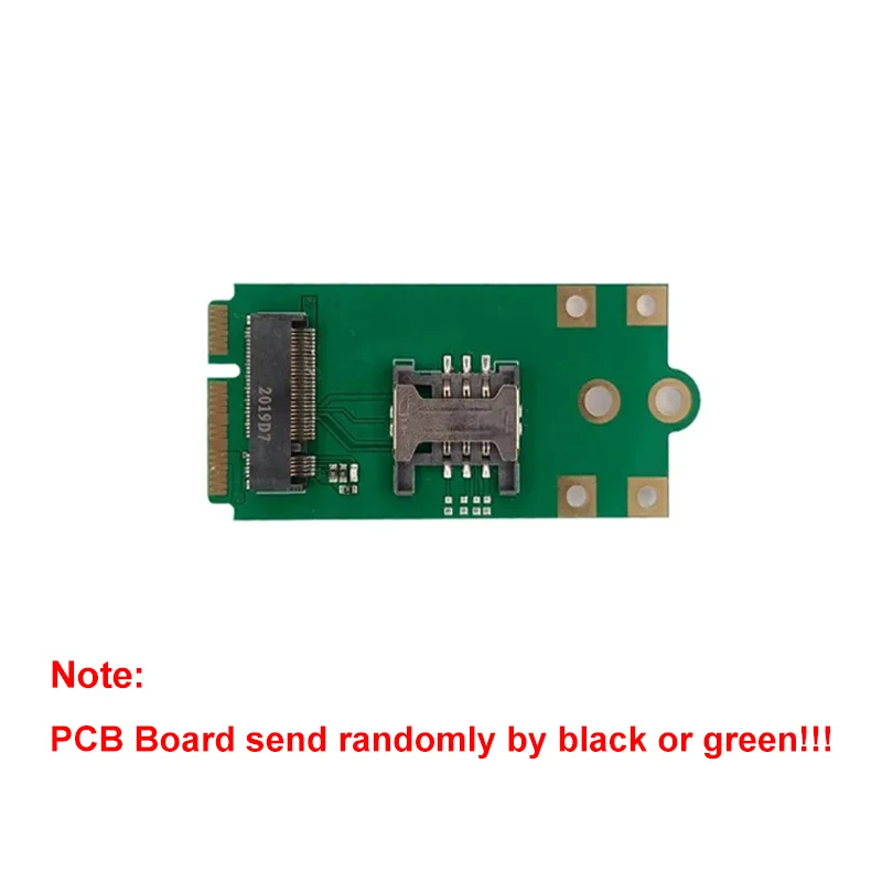 4G 5G M.2 Naar Pcie Adapter Ngff Naar Mini Pcie Adapter Board 6*3Cm Met Sim-Kaartsleuf