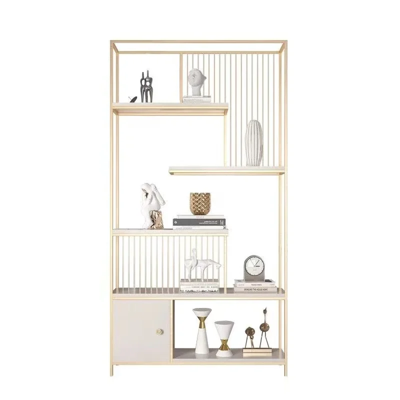 

Simple Nordic floor-to-ceiling multi-layer bookshelf Product display cabinet Cosmetics display cabinet Figure display rack Stora