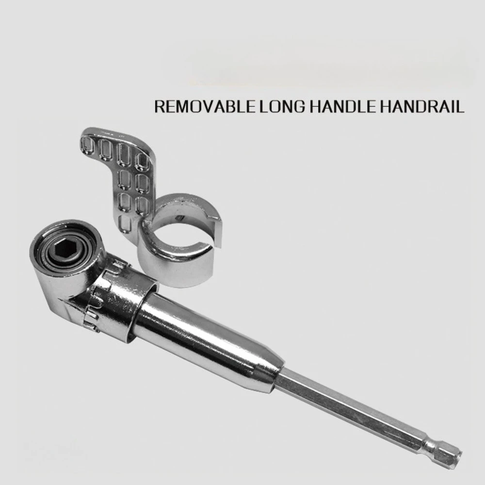 105 Degree Angle Screwdriver Set Socket Holder Adapter Adjustable Bits Drill Bit Angle Screw Driver Tool 1/4inch Hex Bit Socket