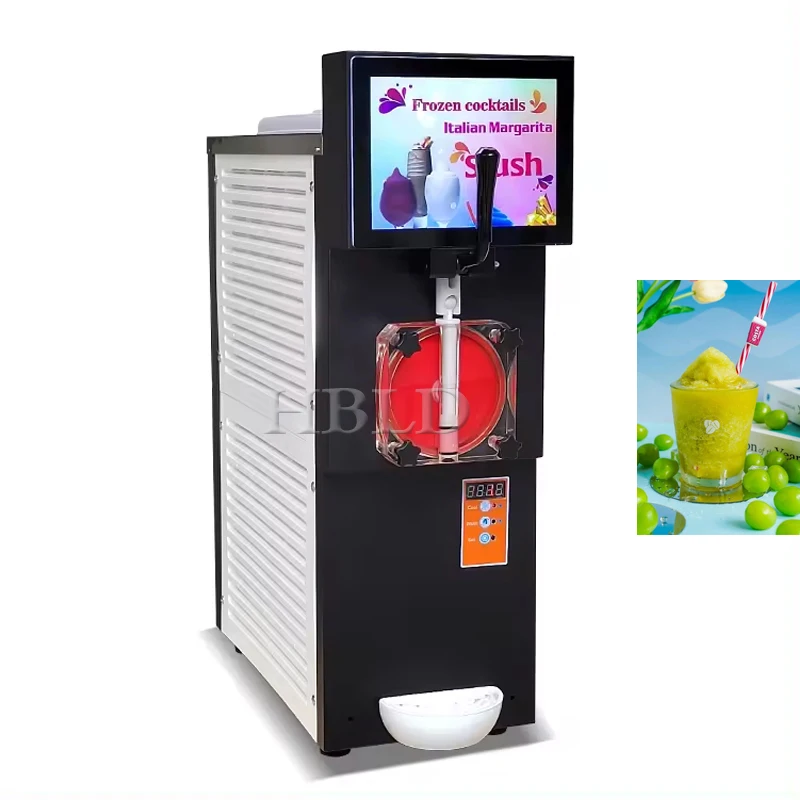 

Large Capacity Snow Melting Machine, Fully Automatic Frozen Beverage Machine, Single Can Smoothie Machine