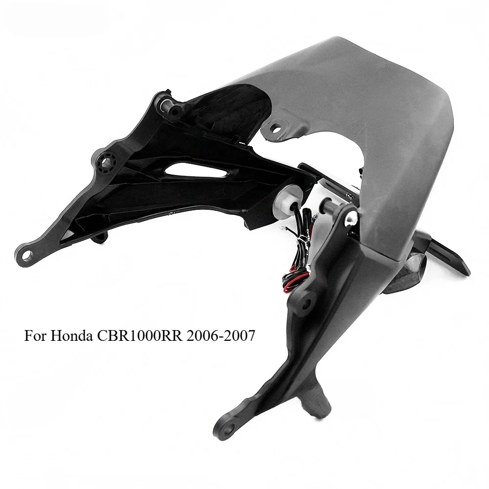 

License Plate Holder Mount Bracket For Honda CBR1000RR 2006-2007 Motorcycle Fender Eliminator with Turn Signal Indicator Lights