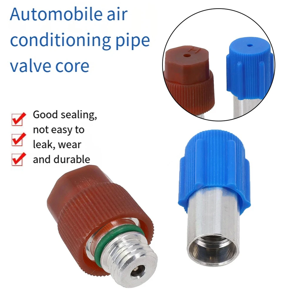 Car Parts Air Conditioning Hd Nd Adapter Connections For R134a For Ford Opel VW Seat Skoda Nd Adapter Und 357820795J 357820795H