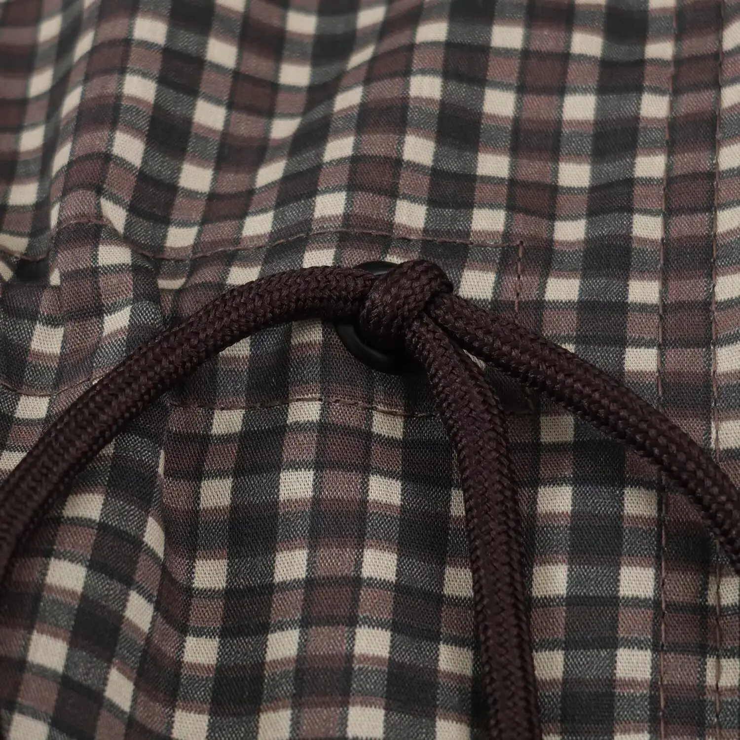 KONDALA Damen Freizeit-Kapuzenjacke im Karomuster, Vintage Pendlerjacke mit Reißverschluss und Taillenbund, Herbst 2026, Trendige, elegante, lockere Streetwear-Jacke – Detail 10