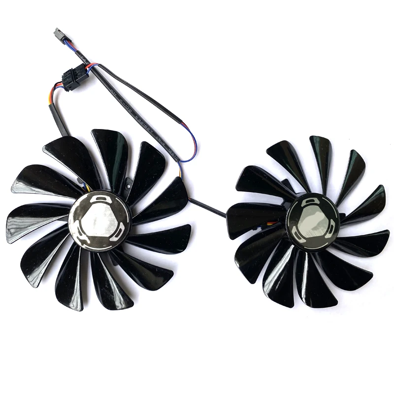 2pcs 95MM FDC10U12S9-C Alternative GPU Video Card Cooler For  AXRX 5700 RX5700 8GBD6-3DHR/OC VGA Video Card Cooling Fans