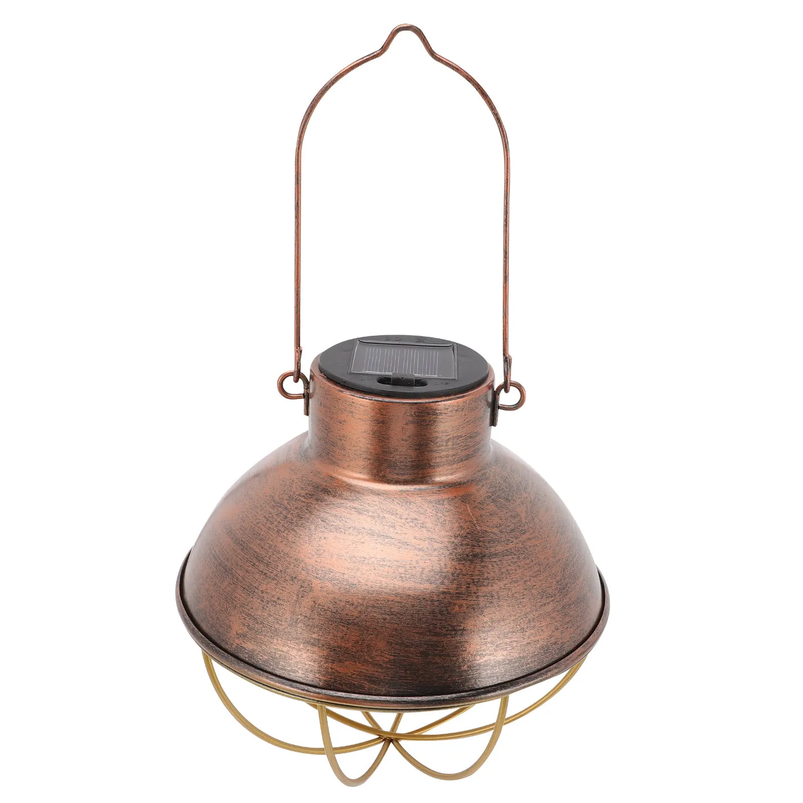 

Металлический подвесной солнечный светильник, водонепроницаемый уличный садовый фонарь, декоративный подвесной солнечный фонарь для освещения двора