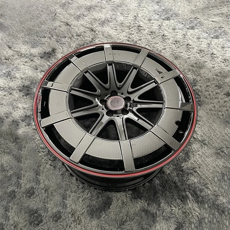 Suitable for carbon fiber hubcaps 21 inches, 22 inches, 23 inches, 24 inches true carbon