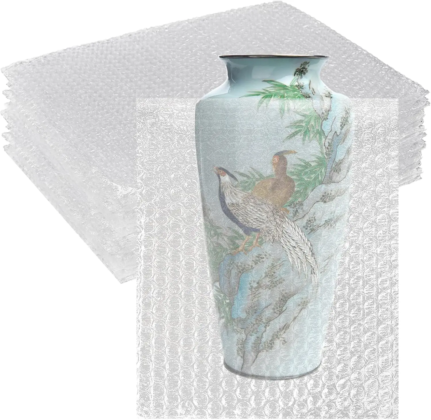

16x20 Inch Clear Bubble Pouches, 16 Pack Double Walled Cushion Wrap Bags for Packaging Moving Supplies