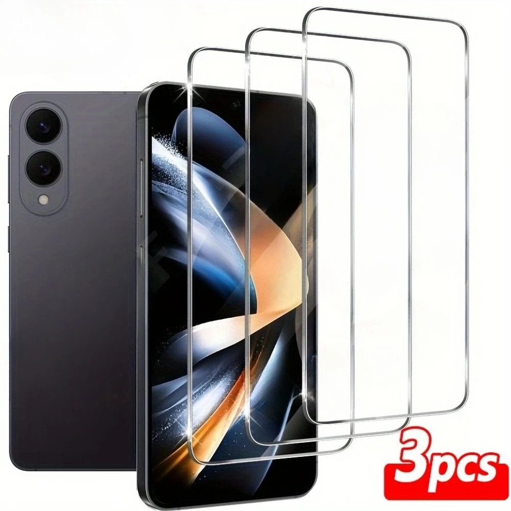 

3Pcs High Definition Tempered Glass for Samsung Galaxy S25 S24 Ultra Edge S21 S22 Plus S24 S23 FE Anti-Scratch Screen Protector