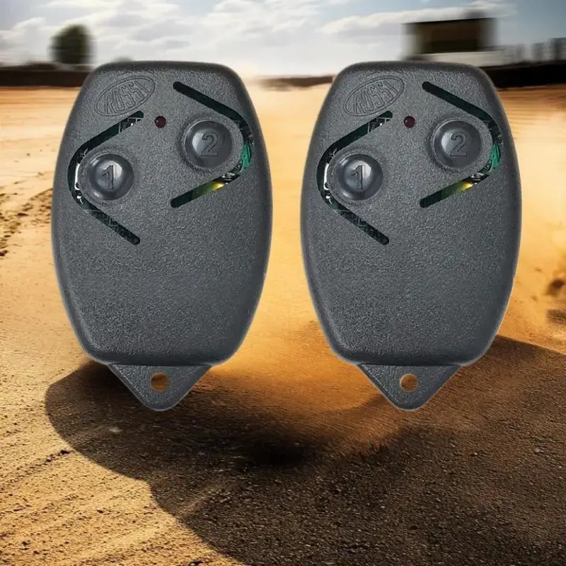 Ouvre-porte de garage ROSSI : 433,92 MHz, doté de code roulant, comprend une télécommande manuelle