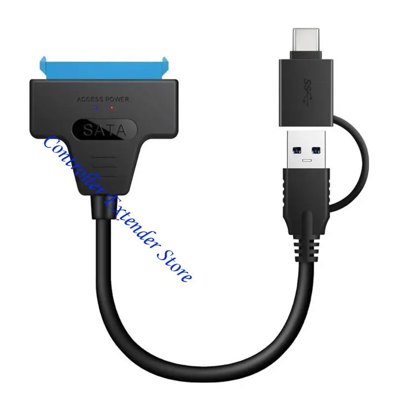 Adaptor Kabel N84B/Konverter/Konektor Konverter USB Adaptor Hard Drive Untuk Laptop PC