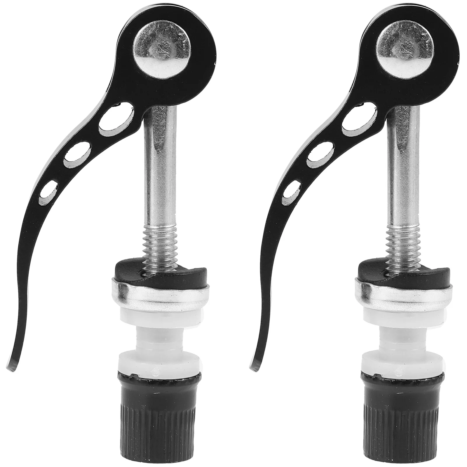 2 قطعة الإفراج السريع الترباس نوع Seatpost المشبك دراجة من سبيكة الألومنيوم مقعد آخر طوق للدراجات قابلة للطي مستقرة سهلة التركيب لا #6