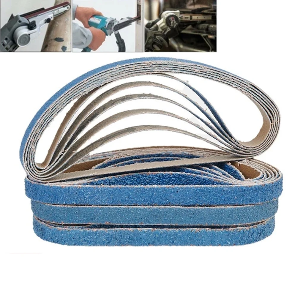 

20 шт., набор бумаги для ленточной шлифовальной машины, 40 мебели и металла, песчаная лента, цирконий, песок, 13 x 457 мм, точность для дерева, нержавеющая сталь