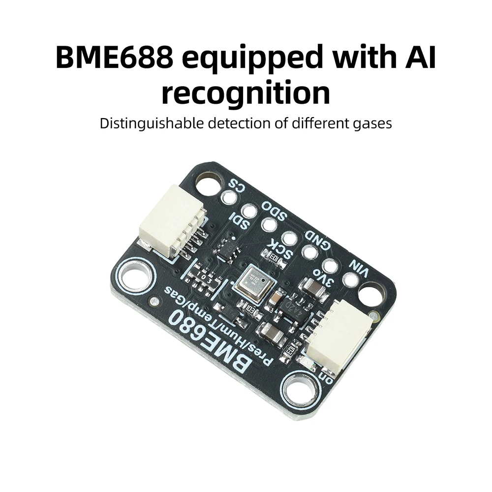 BME688 Umweltsensormodul für Smart Home IoT zur Luftqualitäts-, Temperatur- und Feuchtigkeitsmessung mit KI-Erkennung – Detail 5