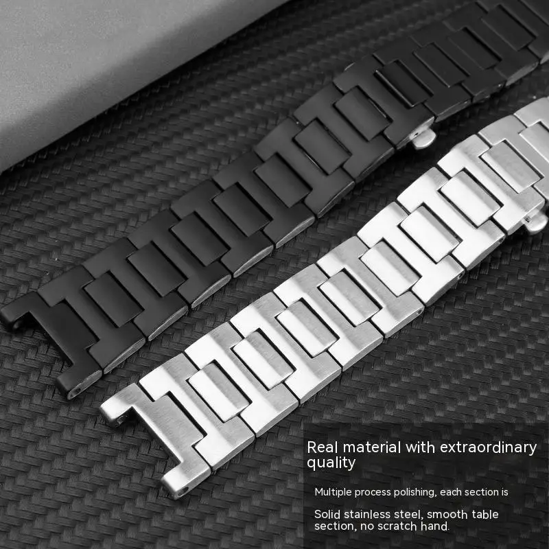For Cartier Pasha WSPA0009 W31088U2 Watch Strap 20-12mm 22-14mm Men Premium Stainless Steel Replacement Watch Band NotchBracelet
