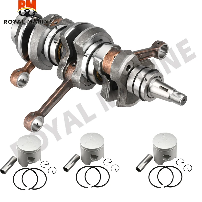 

6H3-11400 Crankshaft Assy For Yamaha Outboard Engine 60HP 70HP Parsun 60HP 6H3-11400-03 69D-W1140-01 boat motor 69D-W1140-01