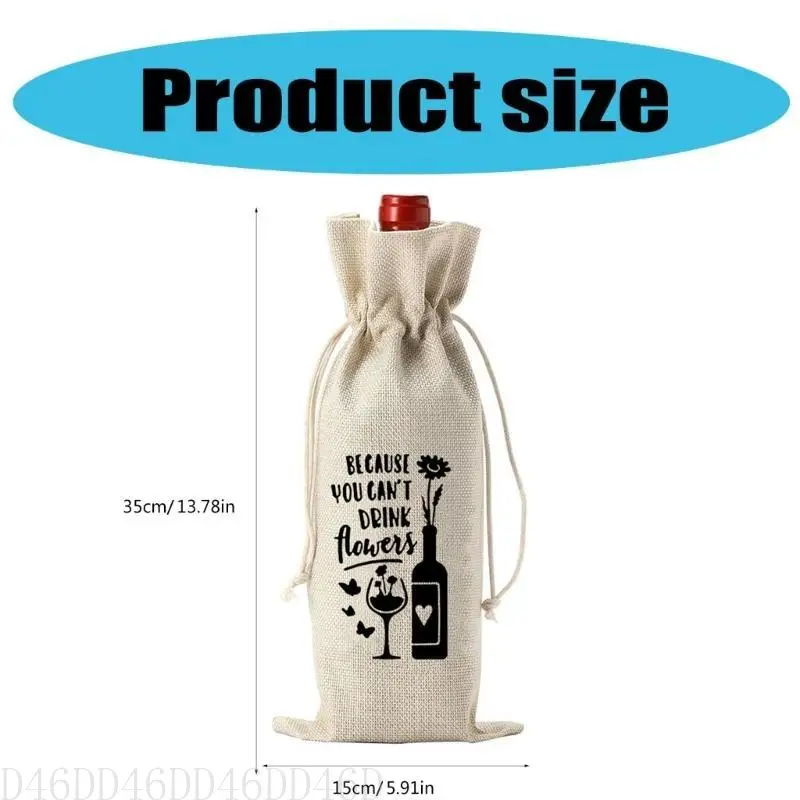 

D46D Friendly Wine Bag Wine Accessories BagS For Farewell And New Occasion