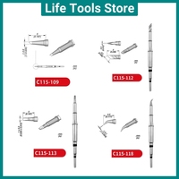 C115 105/106/109/112/113/114/117/118/124/125/126/128 Soldering Tips compatible for JBC NASE/NANE NT115 Handle Phone Repair Tools