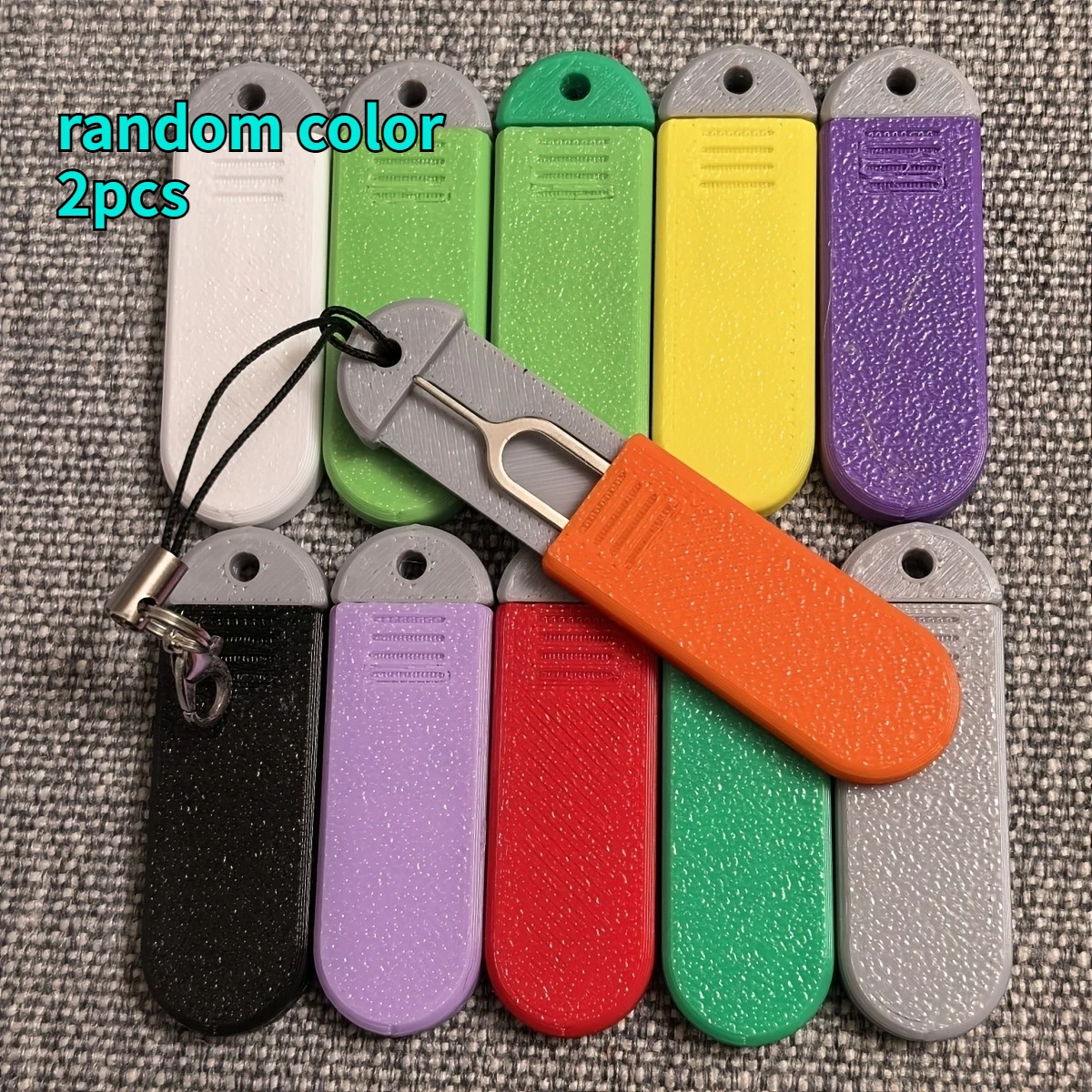 Multi-color mobile phone card holder for storing pins, universal needle holder that is portable and convenient to carry around