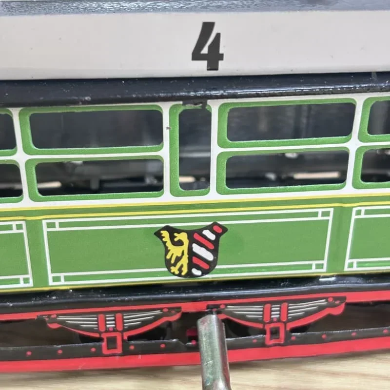 [Grappig] Collectie voor volwassenen Retro opwindspeelgoed Metaalblik De trolley Mechanische uurwerkfiguren model verjaardagscadeau voor kinderen