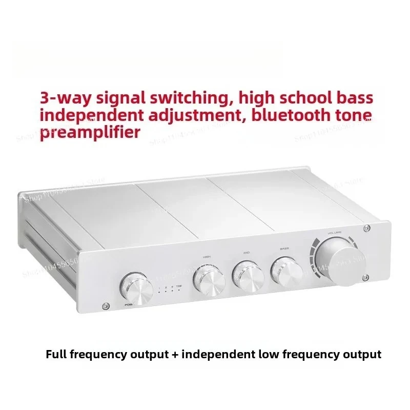 Pure Class A 2.0/2 Channel Tone Preamp HiFi Amplifier Bluetooth 5.0 Connectivity for Enhanced Audio Experience