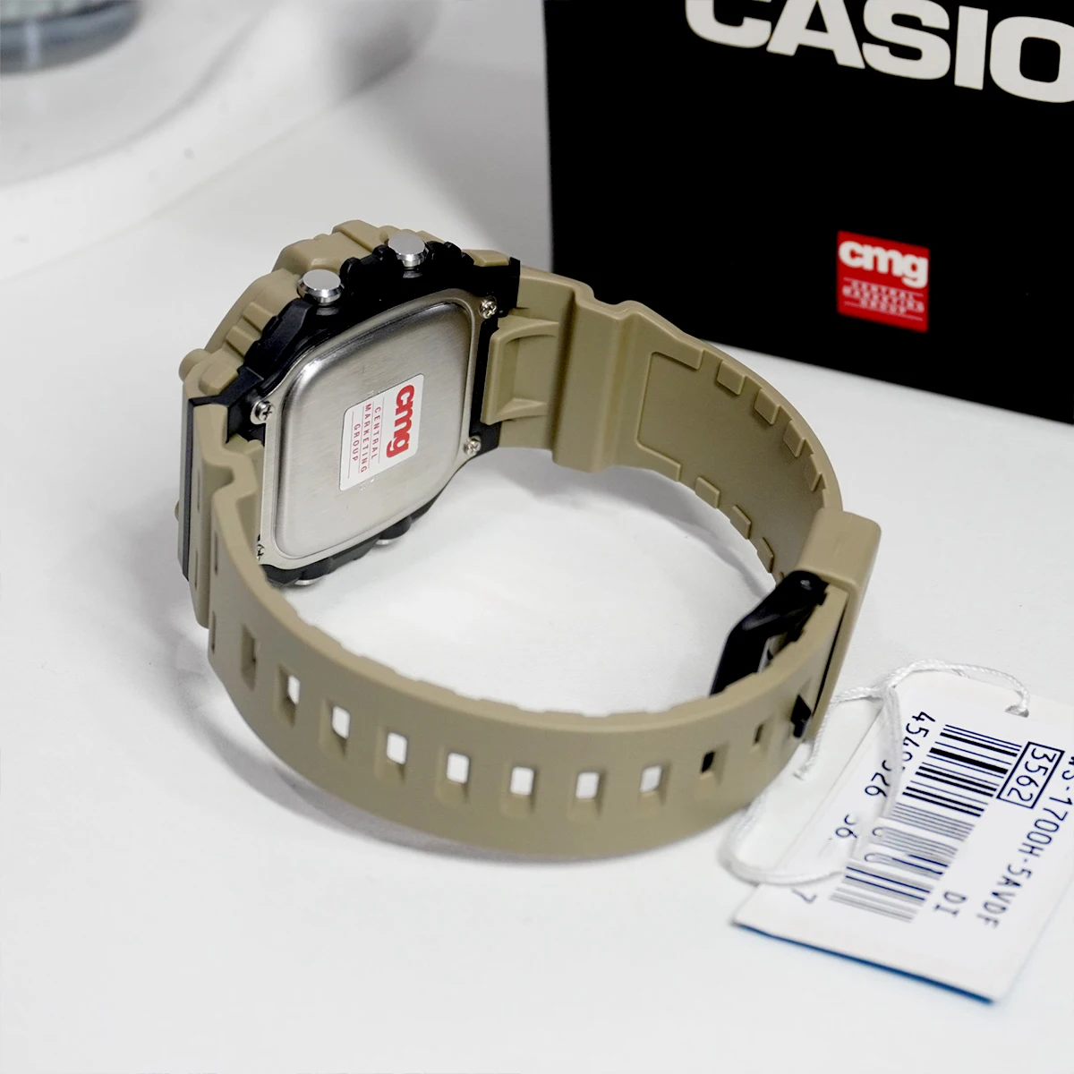 Casio Uhr für Männer Top Marke Luxus 100m wasserdichte Mode Männer Sport Militär 10 Jahre Batterie Uhr Relogio Masculino WS-1700