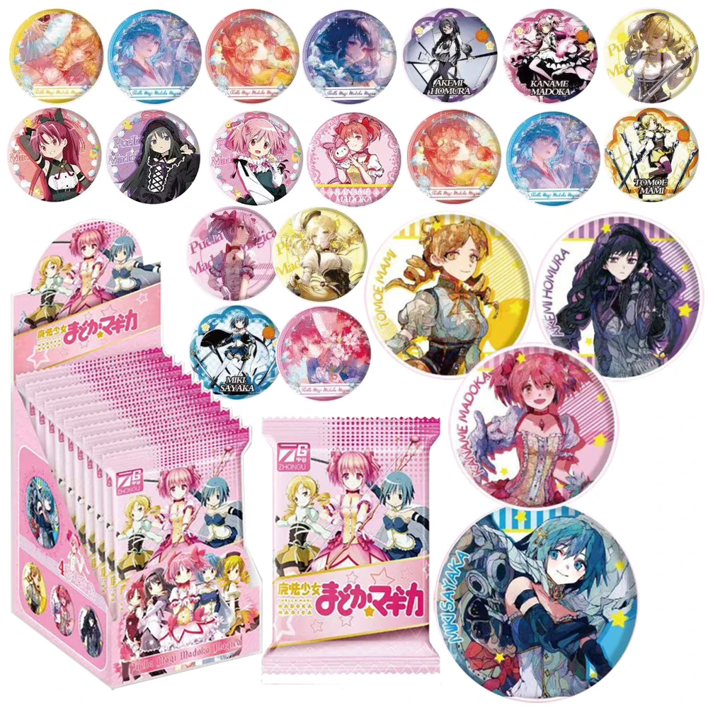 

Japanese Classic Magical Anime Children's Collection Exquisite Badge Toys Sweet and Cute Girl Creative Brooch Jewelry Fun Gifts