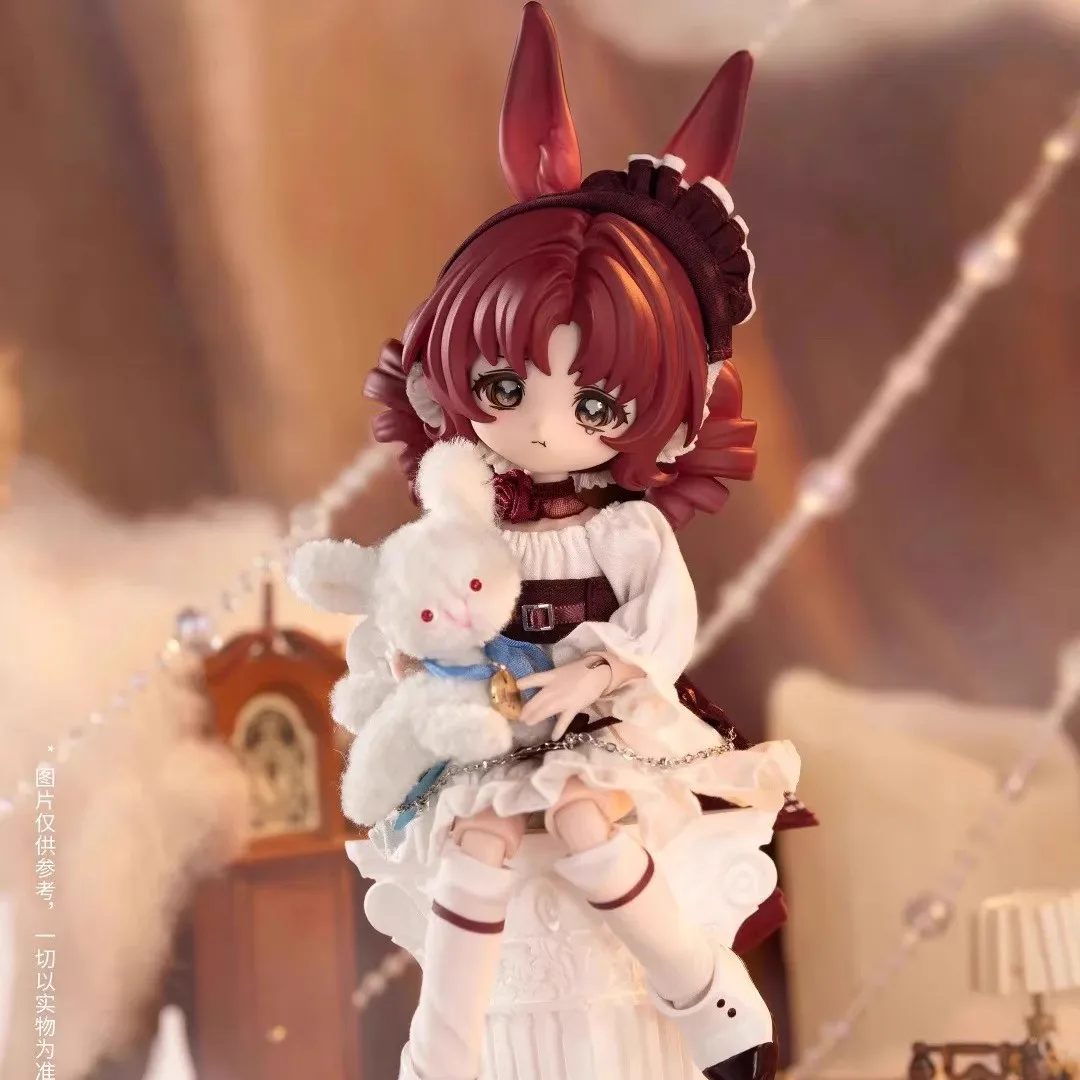 حقيقية بوني الطقس ستار سلسلة Bjd صندوق أعمى نيني ثلاثة جيل 12 نقطة يمكن تتحرك اليد لطيف فتاة هدية الحلي #5