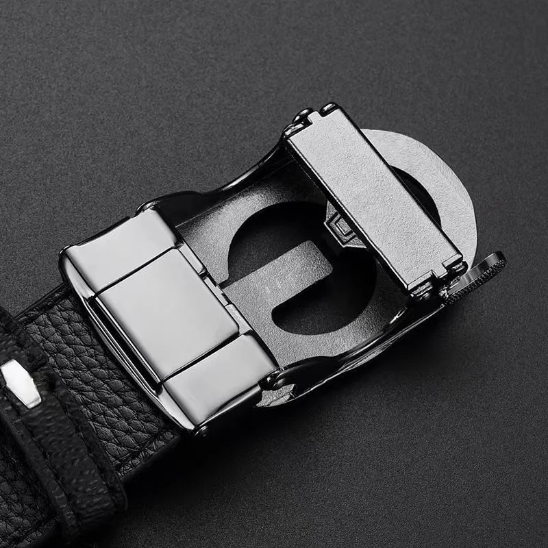 جديد جلد طبيعي عصري مطبوع حزام رجالي الاتجاه الأعمال تنوعا حزام الجينز الرجال أحزمة العلامة التجارية الفاخرة للنساء #5