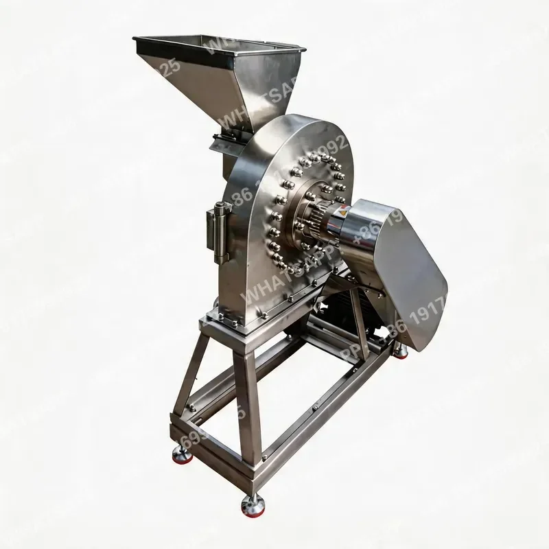 Universal Industrial Grinder for Food Materials Spices Nuts Grains and Dried Roots