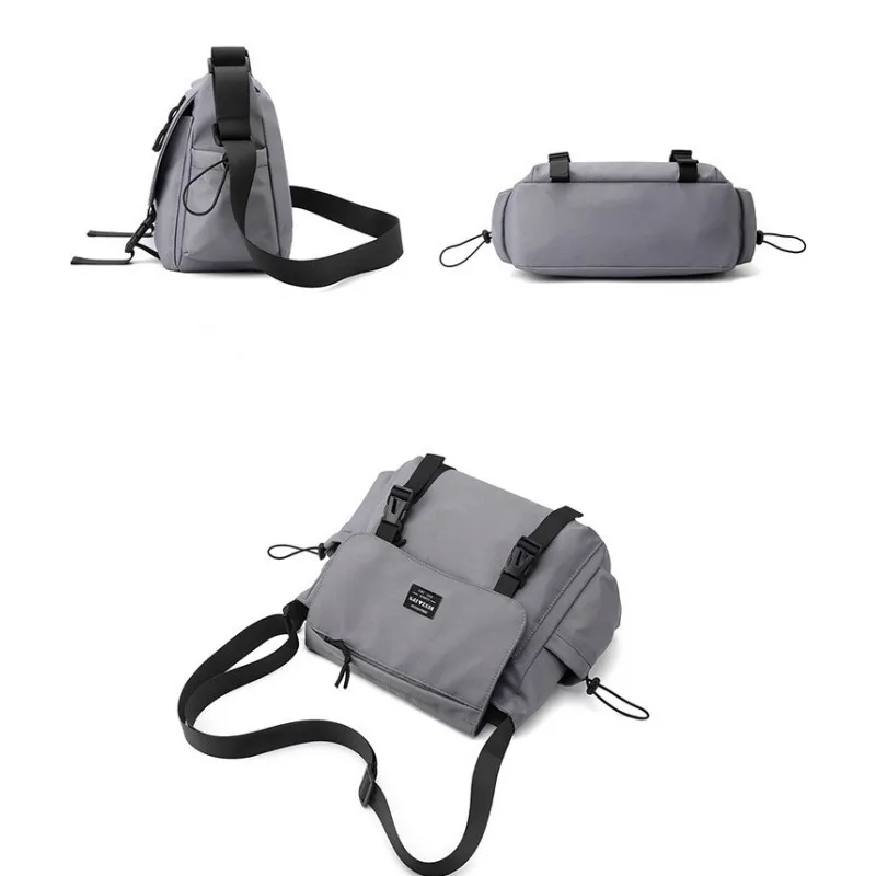 Men Shoulder bag Canvas Messenger bag Crossbody Bag Vintage male Leisure Sling bag Casual Boy Handbags Chest Bags for Men