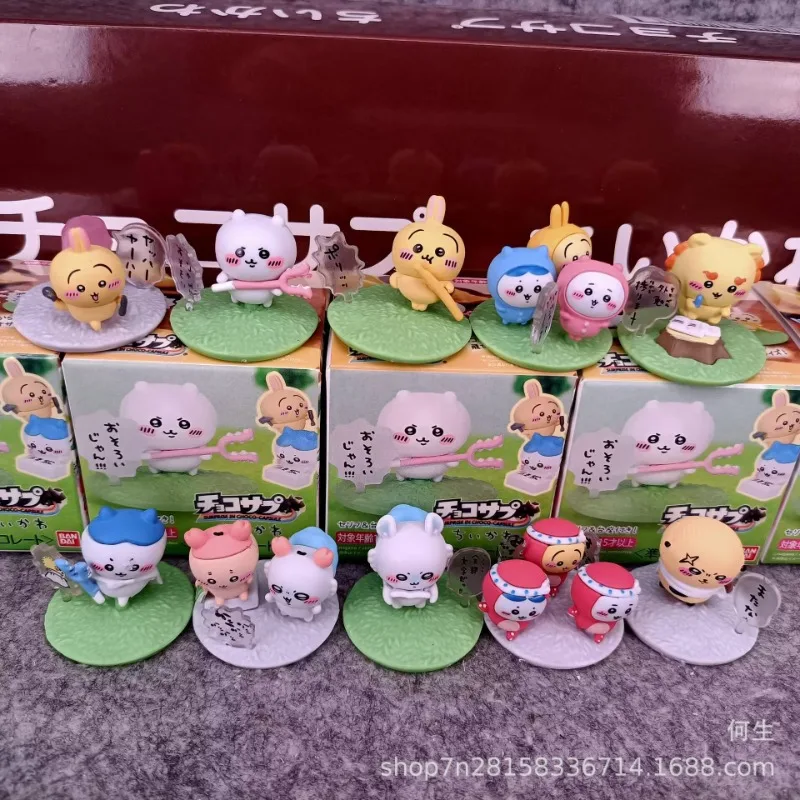 

10Pcs/set Chiikawa Blind Box Toys Cute Mini Animal Cartoon Figure Doll Model Kawaii Japanese Anime Collectible Gift