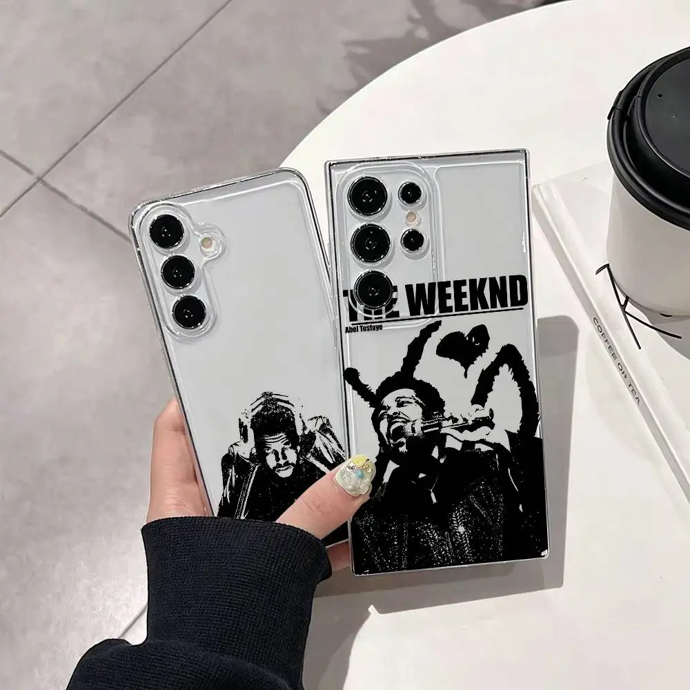 Artist The Weeknd-dd  Phone Case Transparent Silicone Soft For Samsung S25,S24,S21,S22,S23,S30,Ultra,S20,Plus,Fe