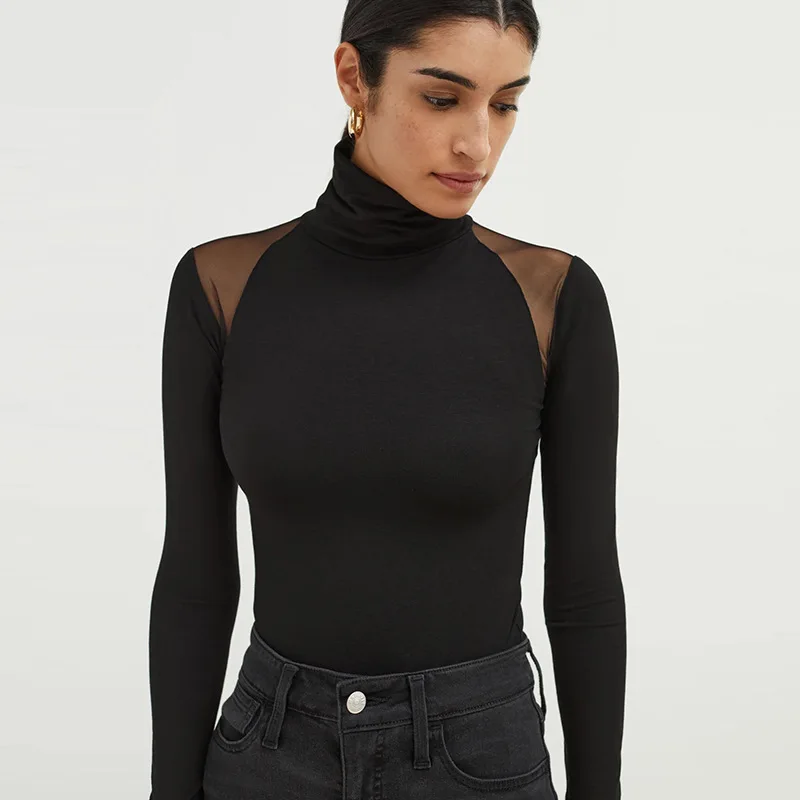 Bodysuit Illusion Womens Sequins Decorated Festival Nightclub Club Stage Dance Party Evening Sexy Slim-Fit Cool Stylish Trendy