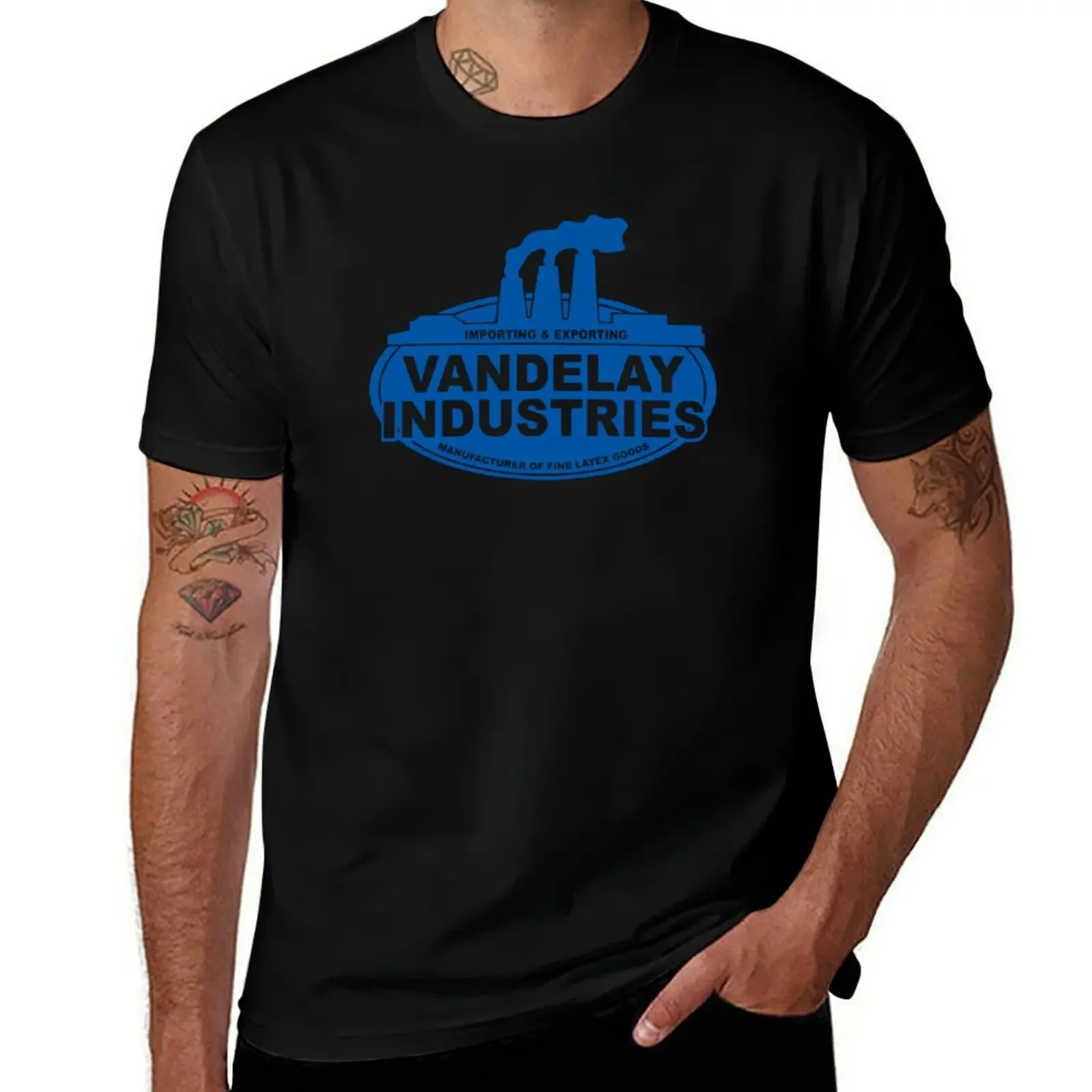 Vandelay Industries T-Shirt vintage graphic tee shirts graphic tee anime t shirts mens workout shirts