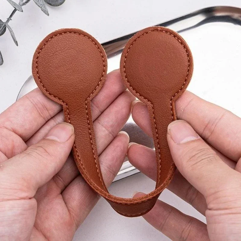 Magnetic Hat Clip On Bag Hat Holder For Handbag Backpack Luggage PU Leather Hat Keeper Clip Travel Bag Accessories Metal Buckle