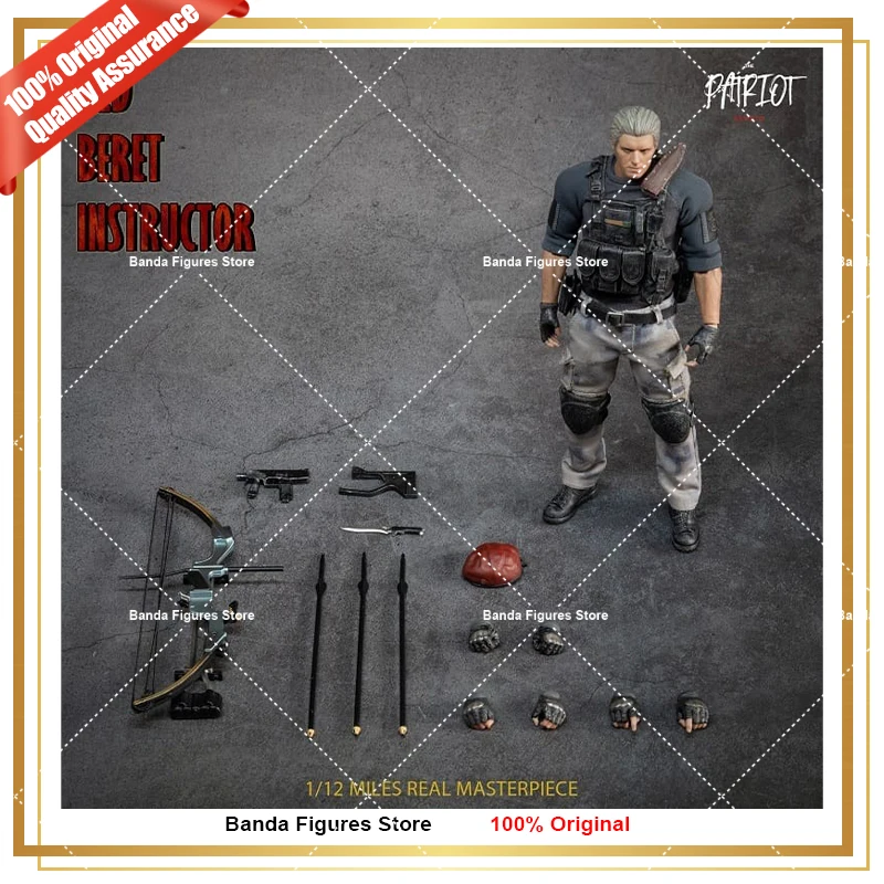 Оригинальная фигурка Jack Krauser из Resident Evil, масштаб 1/12, с красным беретом, тип А, в наличии, аниме-фигурка, игрушка.