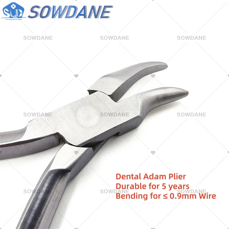 

Dental Ortho Forming & Contouring Plier Renold Plier Dental Wire Bend Plier Angled Lab Adam Forcep Tool Max for 0.9mm Wire